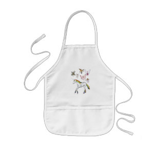 Fairies Colour the Unicorn Kids Apron