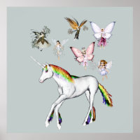 Fairies Colour the Unicorn