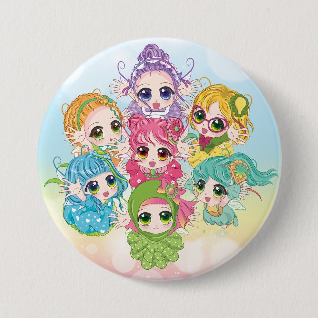 Fairies Family Button 1 (Front)
