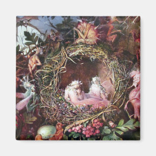 Fairies in a Birds Nest, John Anster Fitzgerald Magnet