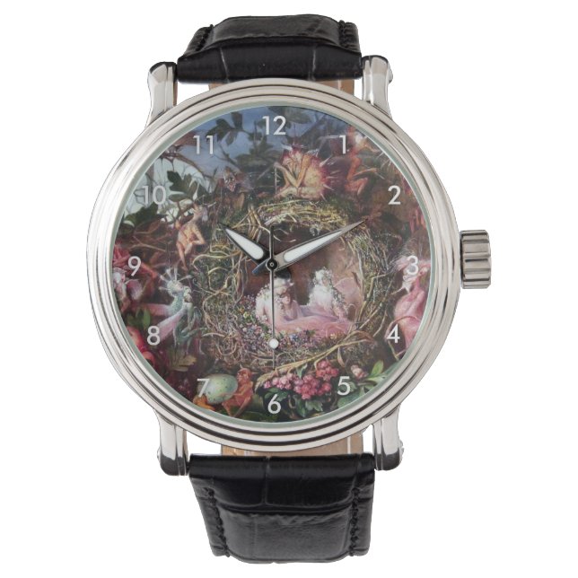 Fairies in a Birds Nest, John Anster Fitzgerald Watch (Front)