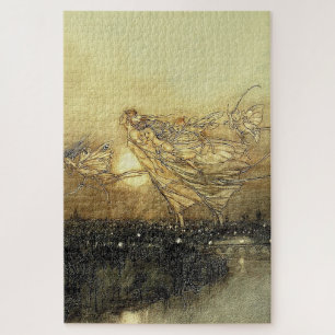 “Fairies in Kensington Gardens” by Arthur Rackham Jigsaw Puzzle