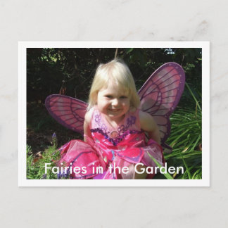 Fairies in the Garden Postcard