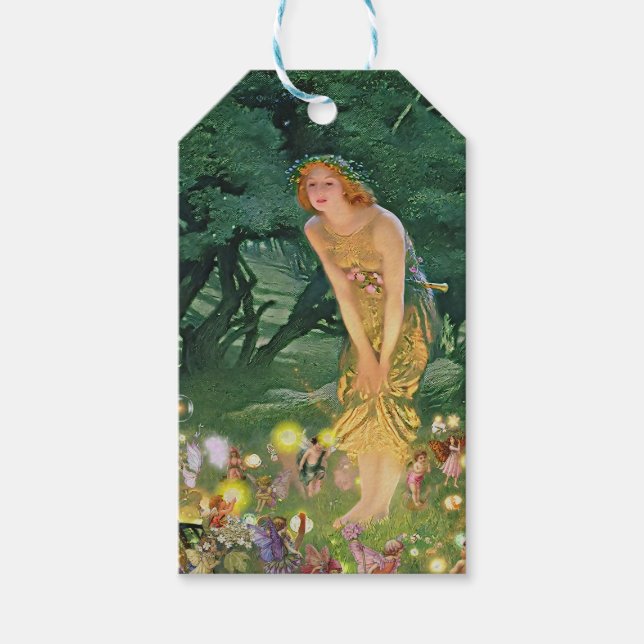 Fairies in the Moonlight Gift Tags (Front)