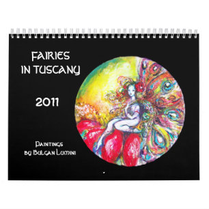 FAIRIES IN TUSCANY 2017 Fantasy Calendar