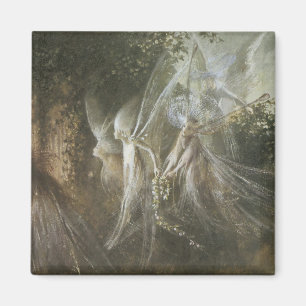 Fairies Looking Through A Gothic Arch,1864 Magnet