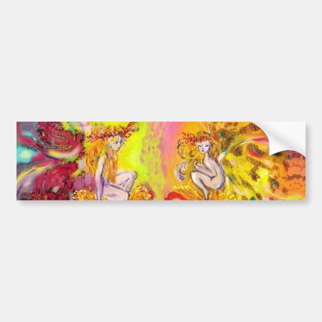 Fairies of Dawn, Bumper Sticker (Front)