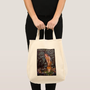Fairies on a Midsummer Night in Girls Dream Tote Bag