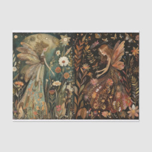 Fairies Spring/ Fall  Decoupage Tissue Paper