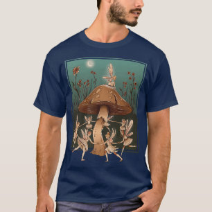 Fairies Vintage Mushroom T-Shirt