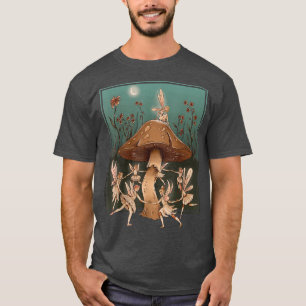 Fairies Vintage Mushroom T-Shirt