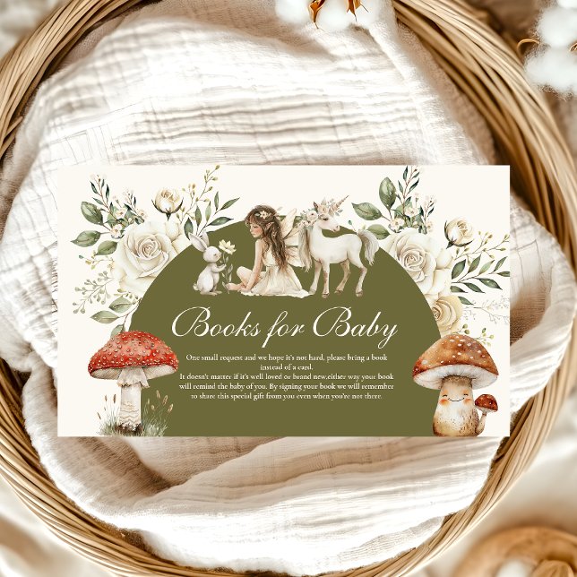 Fairies Wildflowers Flower Meadow  Books for Baby  Enclosure Card (Creator Uploaded)