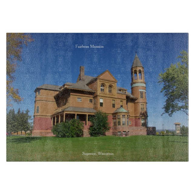 Fairlawn Mansion cutting board (Front)