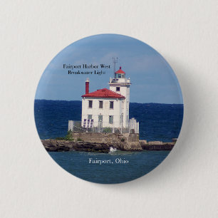 Fairport Harbour West Breakwater Light button