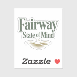 Fairway State Of Mind Retro Golf Lifestyle