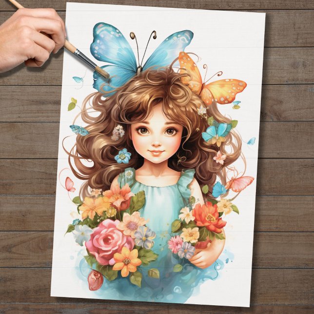 Fairy 3 Decoupage Paper (Creator Uploaded)