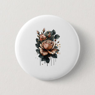 Fairy Aesthetic Goblincore And  Cottagecore Mushro 6 Cm Round Badge
