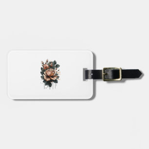 Fairy Aesthetic Goblincore And Cottagecore Mushro Luggage Tag