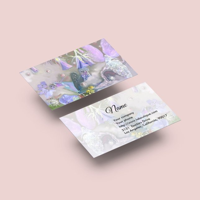 Fairy and Bluebells Business Card (Creator Uploaded)