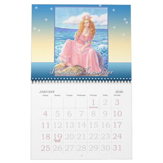 Fairy and Fantasy 2011 Calendar (Jan 2026)