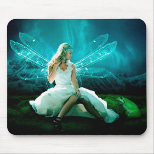 Fairy and Frog Mouse Pad
