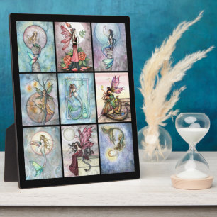 Fairy and Mermaid Self Standing Print Plaque
