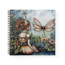 Fairy and the Dragonfly HB Note/Sketch book