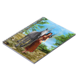 Fairy and Unicorn Notebook