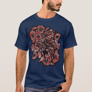 Fairy Art Red Poppies Fairy Garden Poppy T-Shirt