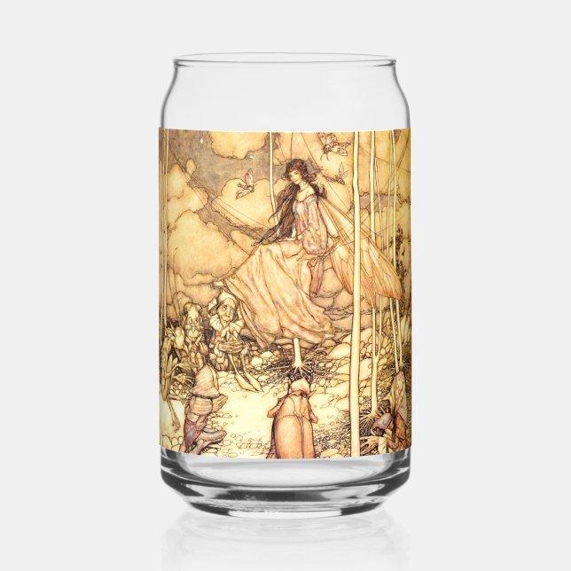 Fairy Arthur Rackham Can Glass (Front)