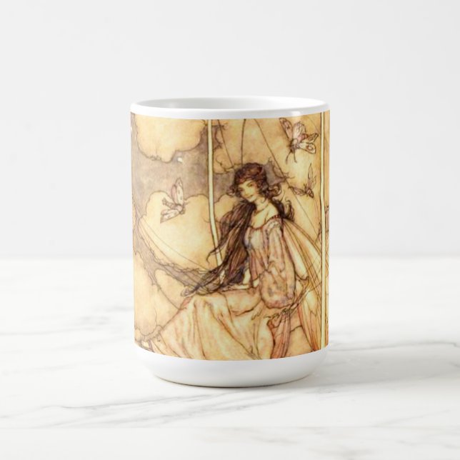 Fairy Arthur Rackham Coffee Mug (Center)