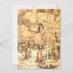 Fairy Arthur Rackham Holiday Card