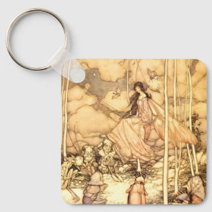 Fairy Arthur Rackham Key Ring