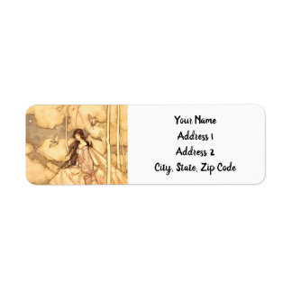 Fairy Arthur Rackham Return Address Label