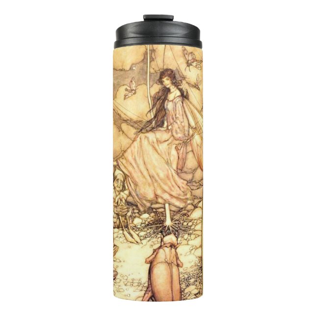 Fairy Arthur Rackham Thermal Tumbler (Front)