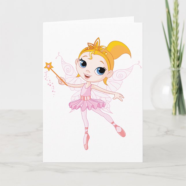 Fairy Ballerina Greeting Cards (Creator Uploaded)