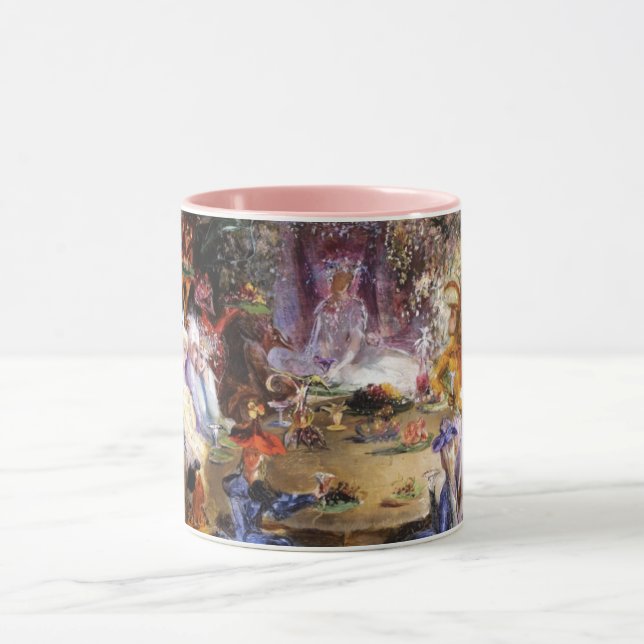 FAIRY BANQUET Wood Fairies   Mug (Center)