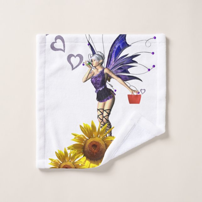 Fairy Bath Towel Sets (Wash Cloth)