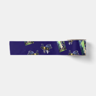 Fairy Bee Kind Maureen Girard Wildflowers Satin Ribbon