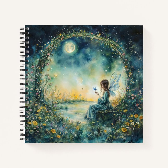 Fairy Beside the Lake HB Sketch/Notebook Notebook (Front)