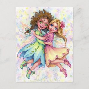 Fairy Besties Postcard