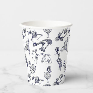 Fairy birds coffee mug paper cups
