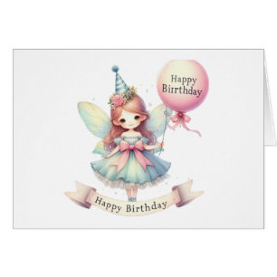 Fairy Birthday Card