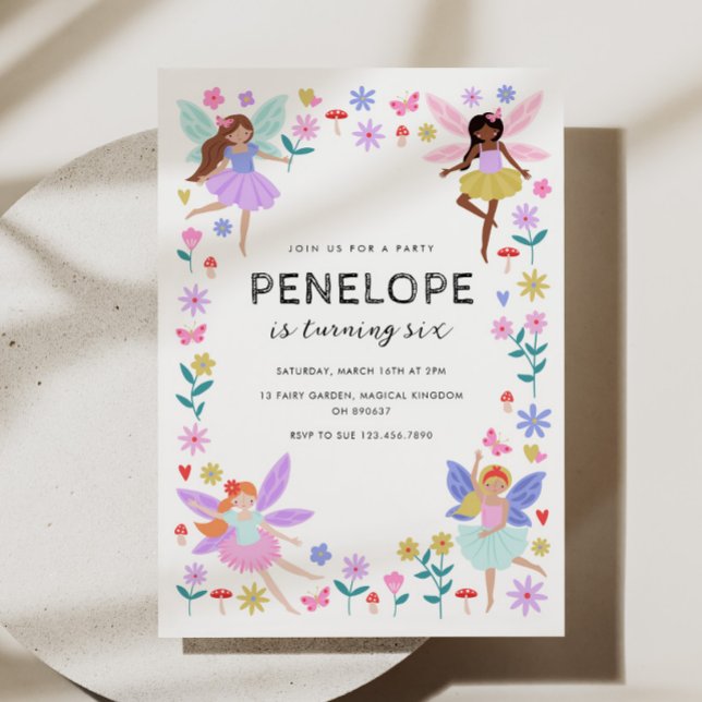 Fairy Birthday Invitation (Creator Uploaded)