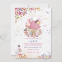 Fairy Birthday Invitation