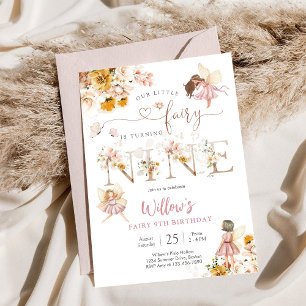 Fairy Birthday Invitation Girl