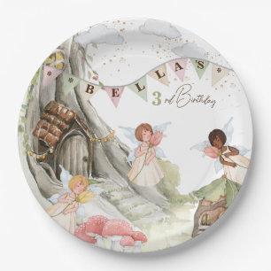 Fairy Birthday Paper Plate