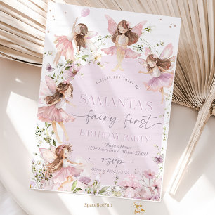 Fairy Birthday Party Invitation