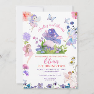 Fairy Birthday Whimsical Invitation