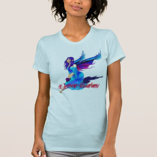 fairy-blue_gif, I love fairies T-Shirt